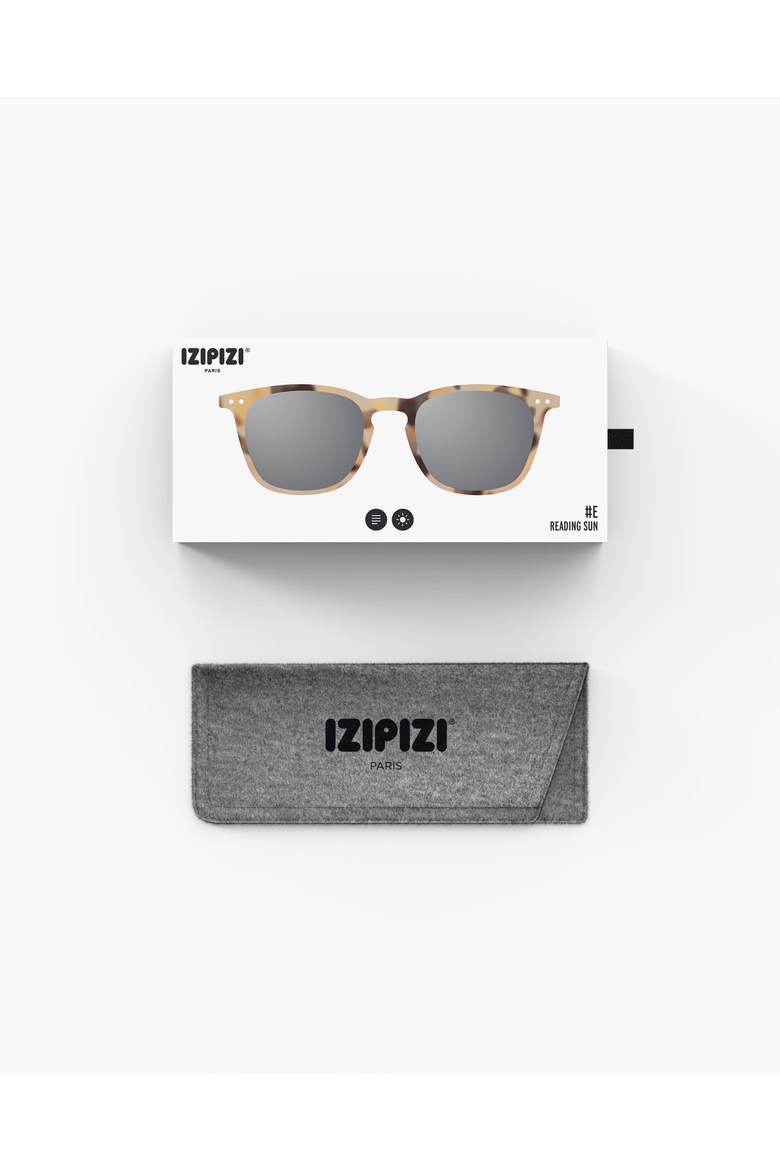 #E 49mm Trapeze Reading Sunglasses, Alternate, color, Light Tortoise