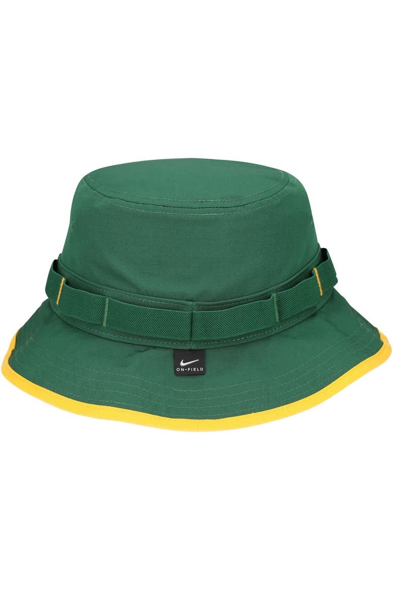 Men's Nike Green Baylor Bears 2024 Sideline Apex Performance Boonie Bucket Hat, Alternate, color, Green