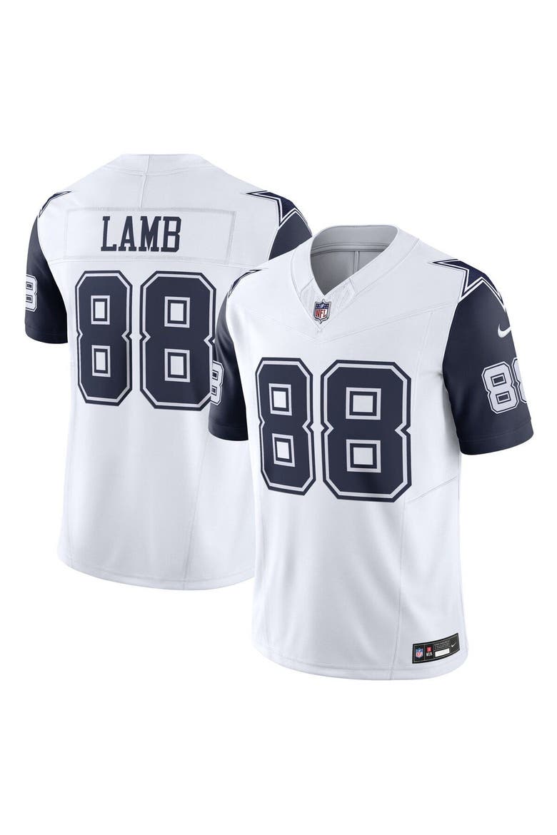 Men's Nike CeeDee Lamb White Dallas Cowboys Vapor F.U.S.E. Limited Jersey, Main, color, White