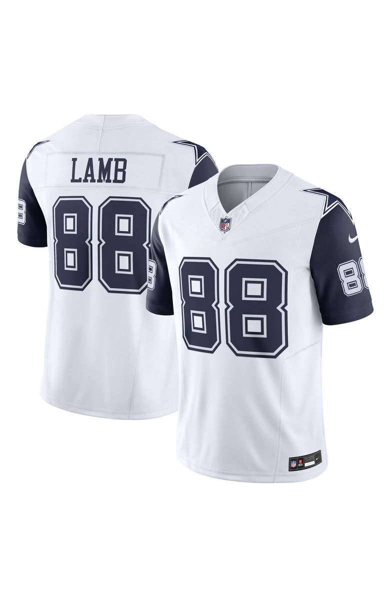 Nike Men's Nike CeeDee Lamb White Dallas Cowboys Vapor F.U.S.E. Limited Jersey, Main, color, White