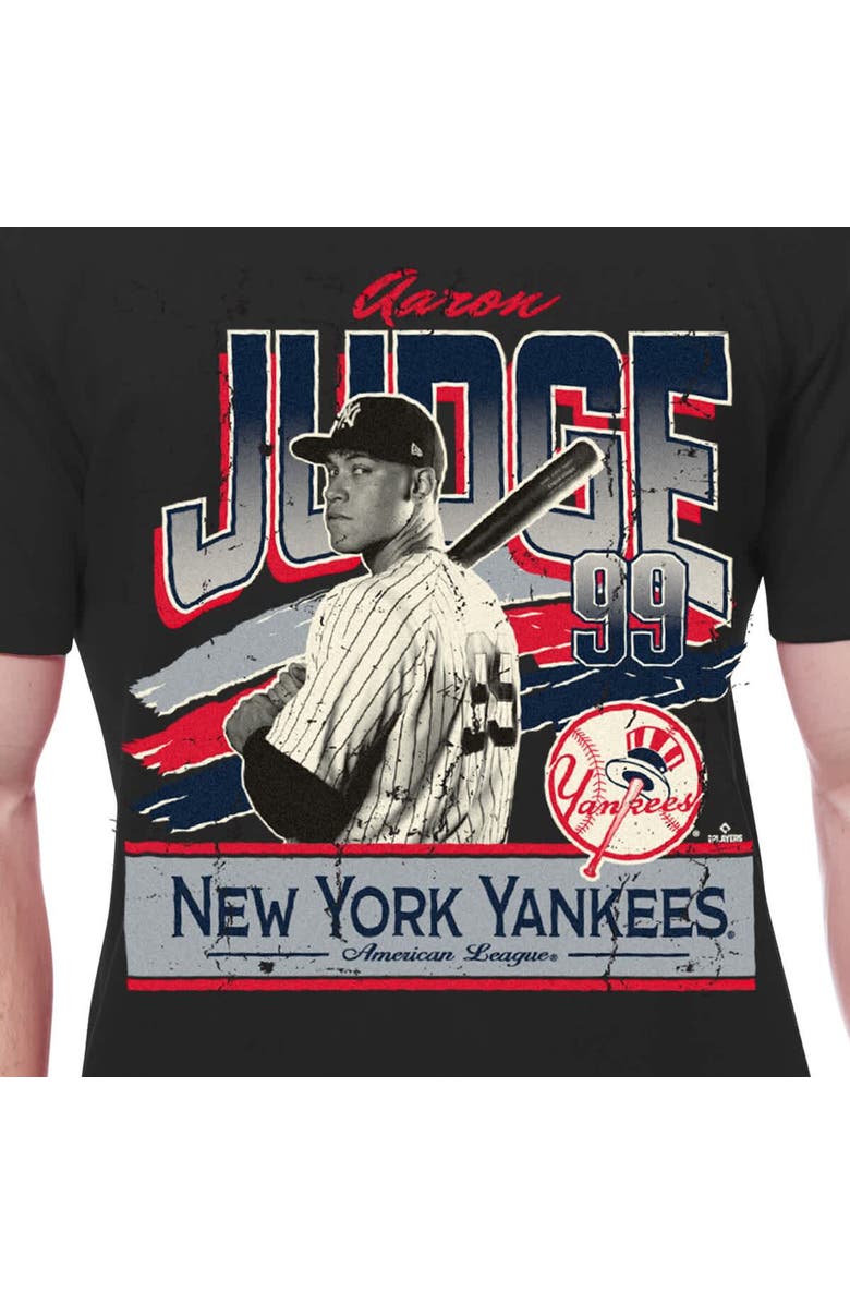 New Era Men's New Era Aaron Judge Black New York Yankees Batter Up T-Shirt, Alternate, color, Black