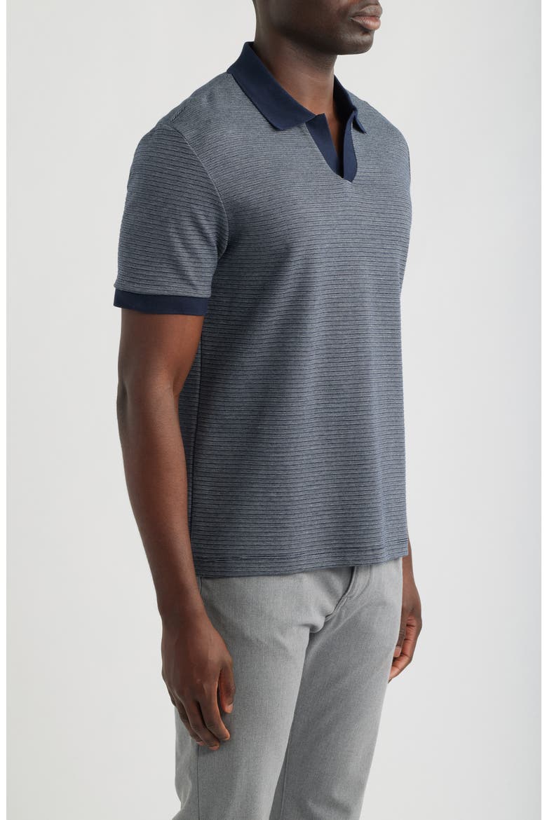 Pye Johnny Collar Polo, Alternate, color, DARK BLUE