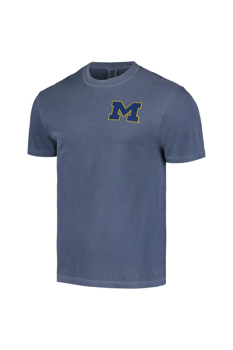 Unisex Navy Michigan Wolverines Hyper Local Stadium Gates T-Shirt, Alternate, color, Navy