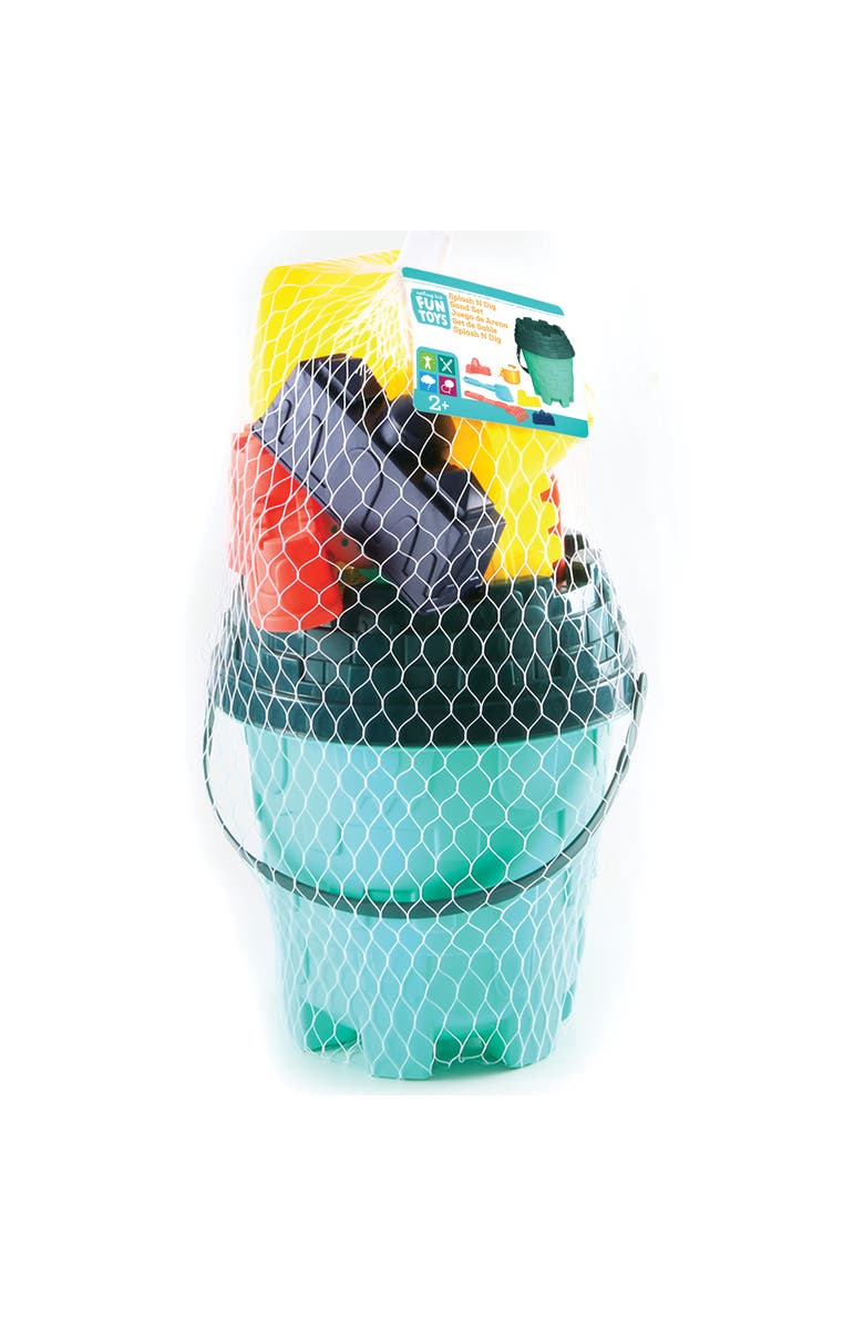 Nothing But Fun Toys Splash N' Dig Sand Set, Beach & Water Play, 2+, Alternate, color, Multicolored