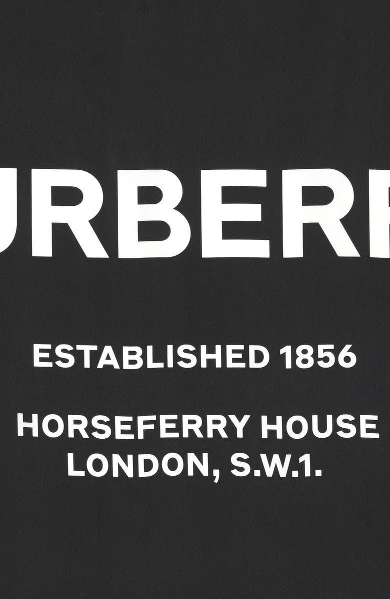 Burberry Horseferry Print Square Silk Scarf, Alternate, color, 