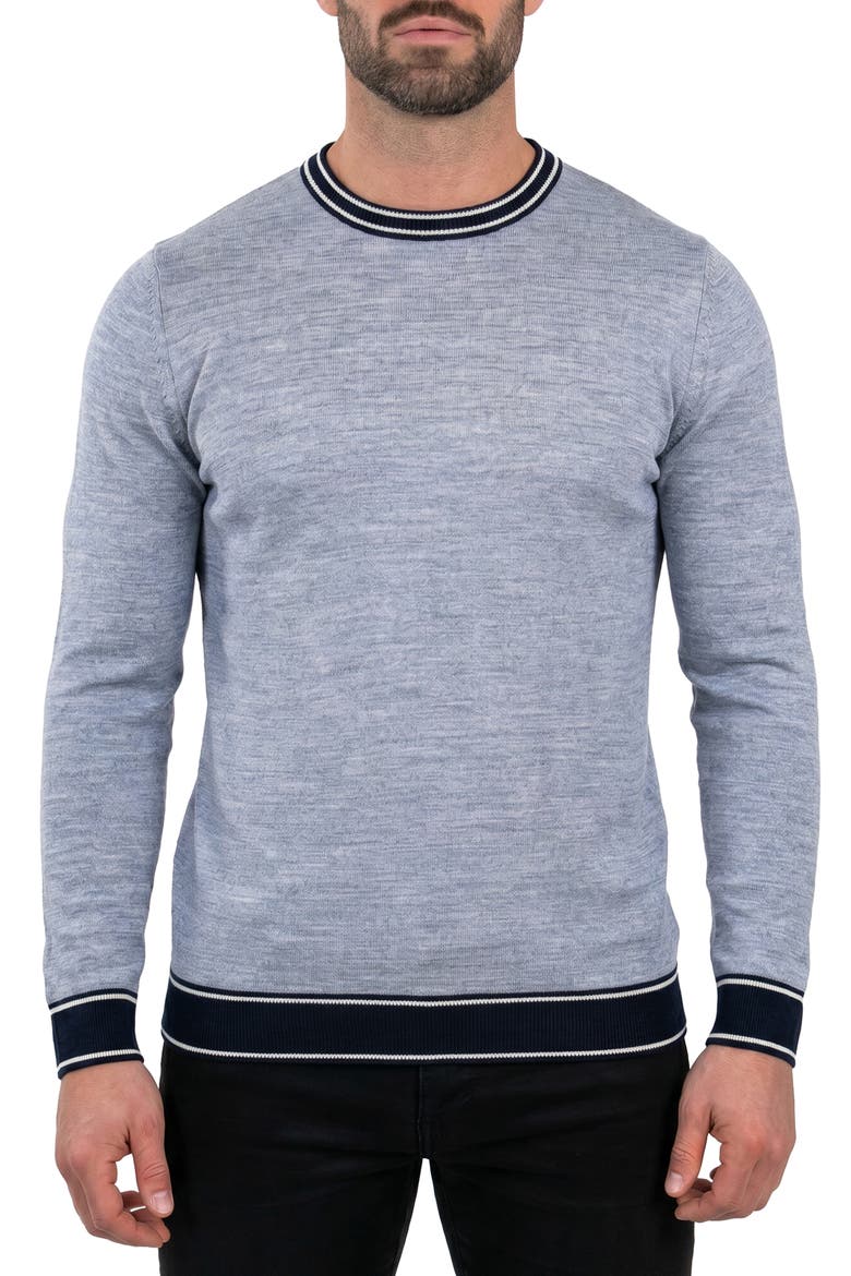 Unknownseven Merino Wool Sweater, Main, color, GREY
