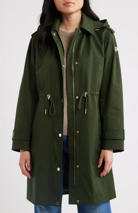 Hooded Trench Coat