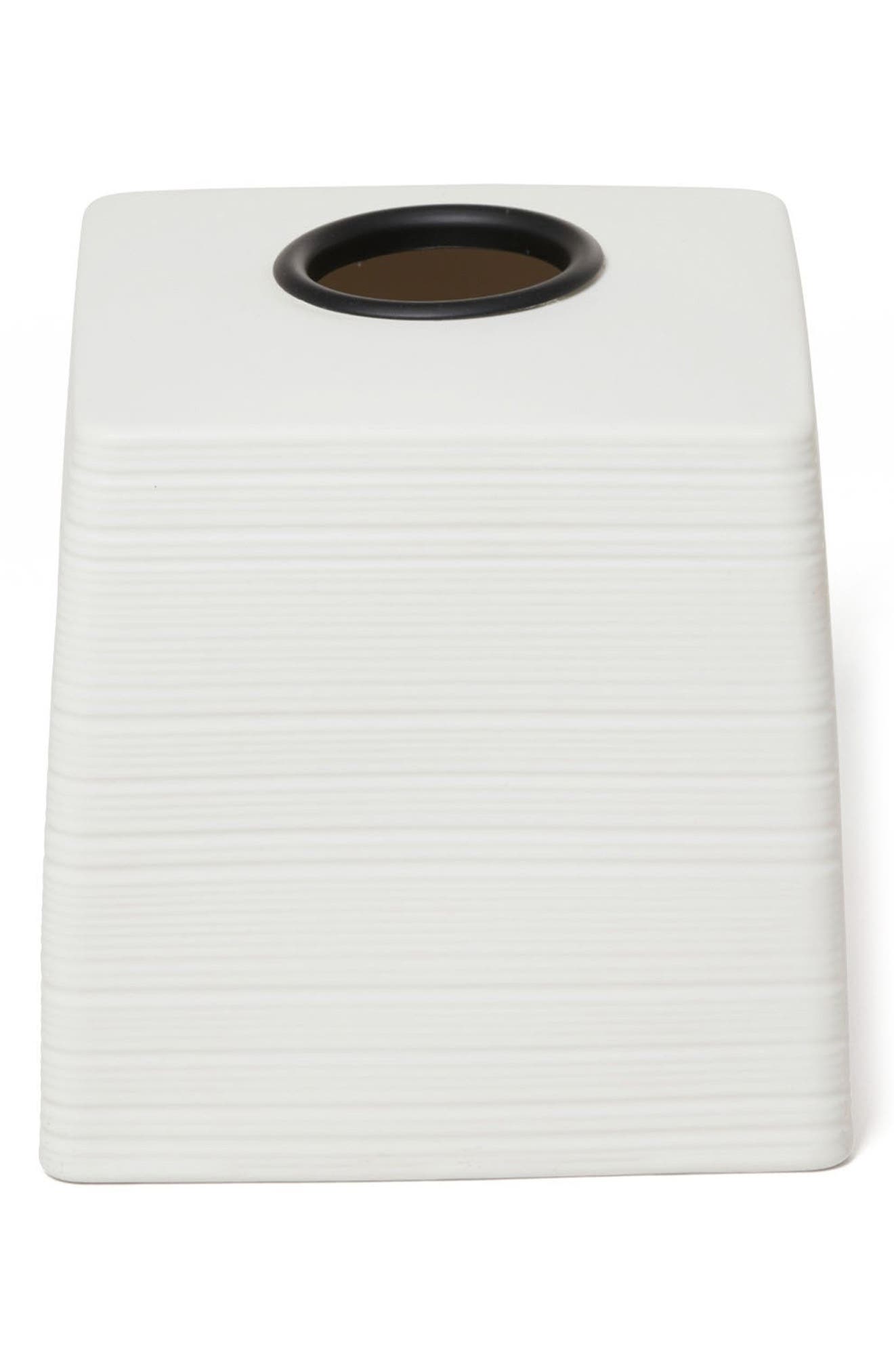 ROSELLI TRADING COMPANY Dubai Black Trim Tissue Box Cover