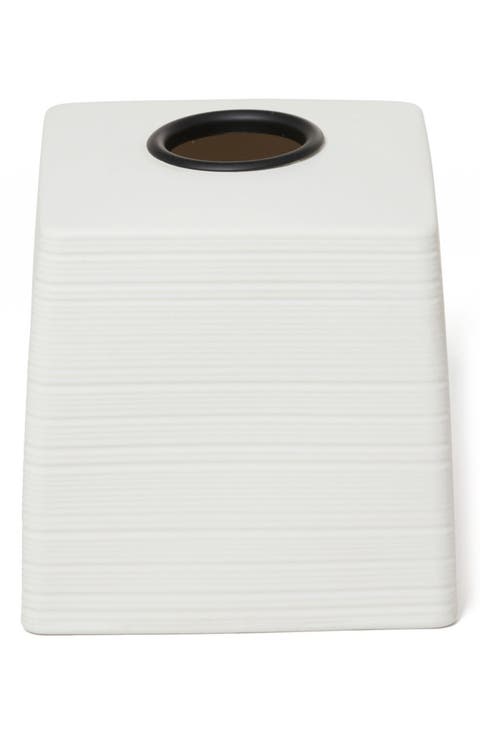 Dubai Black Trim Tissue Box Cover