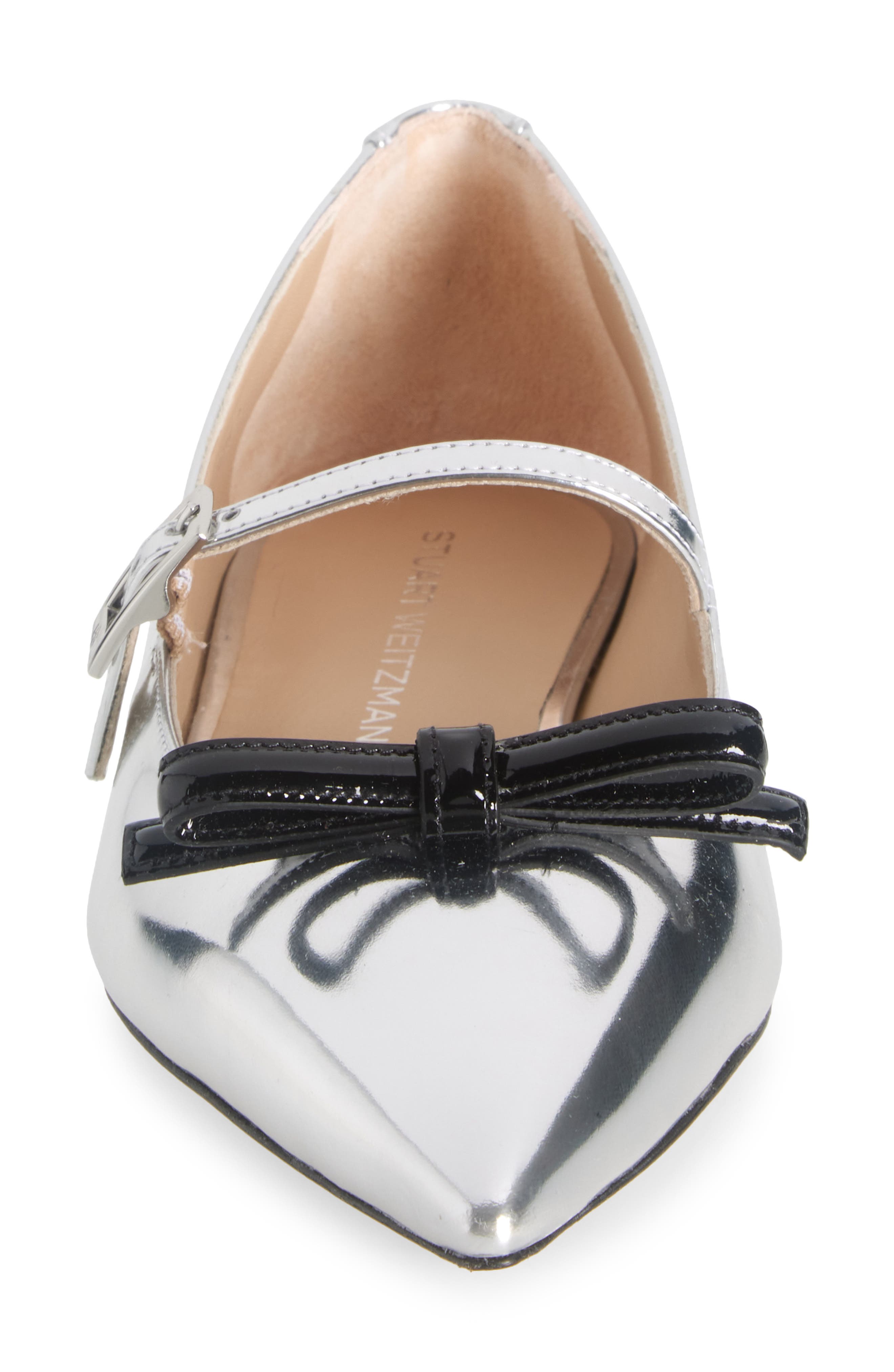 Stuart Weitzman Felicity Bow Mary Jane Flat, Alternate, color, 