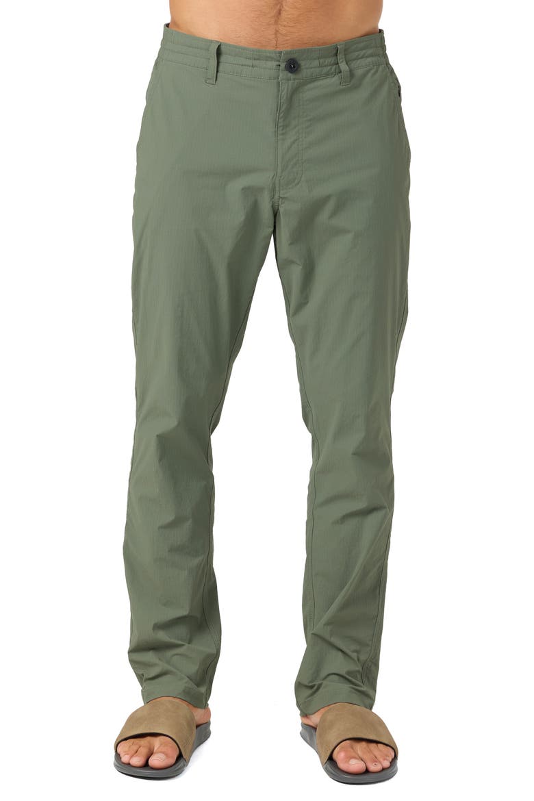 TRVLR Halfback Hybrid Performance Pants, Main, color, DARK OLIVE