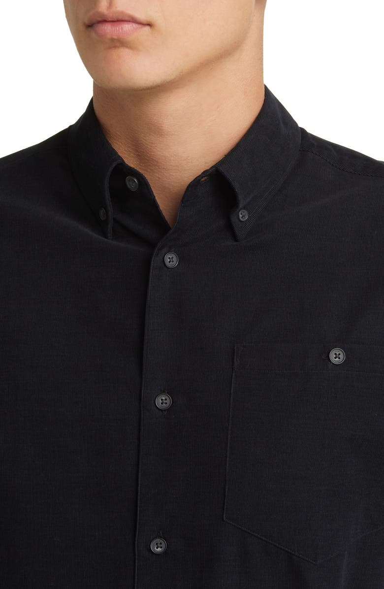 Ted Baker London Lecco Slim Fit Corduroy Button-Down Shirt, Alternate, color,