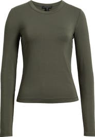 rag & bone Luca Long Sleeve Jersey T-Shirt