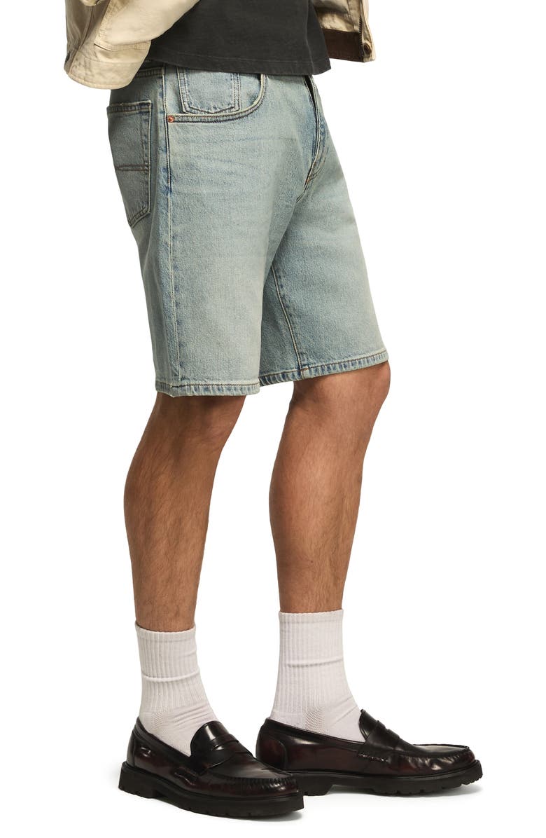 Lucky Brand Loose Fit 5-Pocket Denim Shorts, Alternate, color, Comet Tail