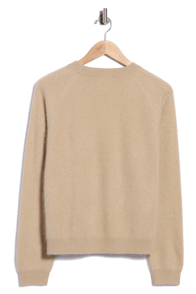 Feddy Cashmere & Wool Sweater, Alternate, color, OPEN BEIGE