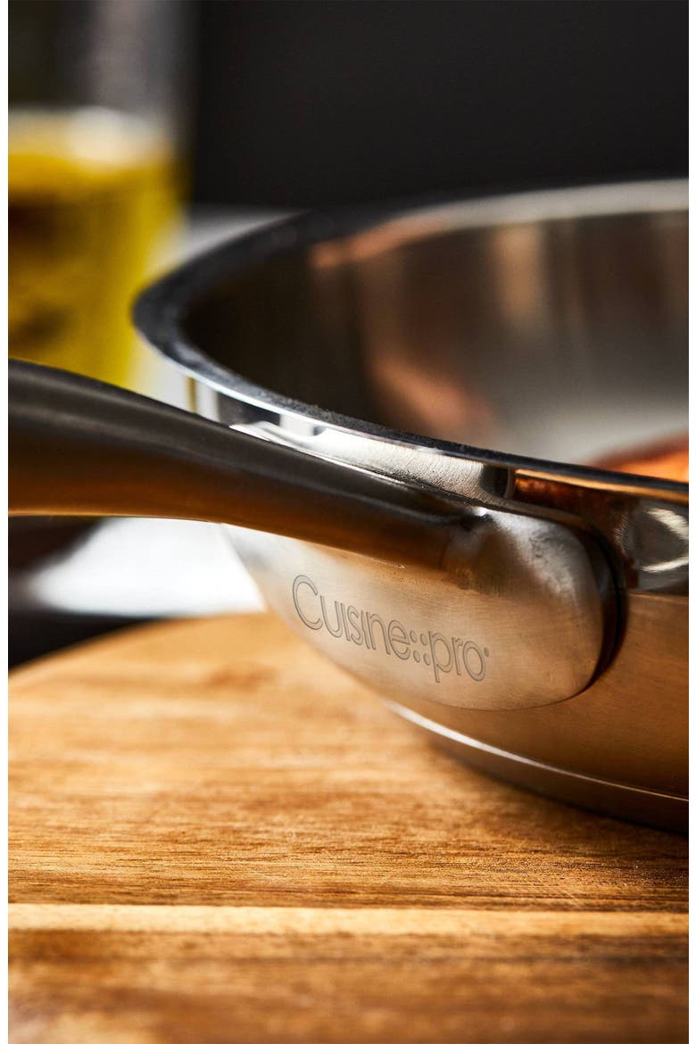 iD3® SS 11in Frypan, Alternate, color, SILVER