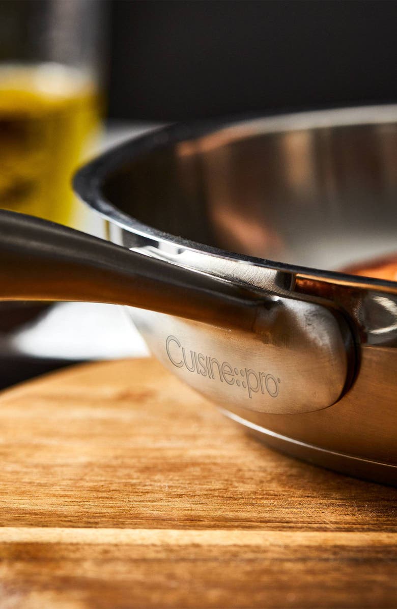 Cuisine::pro<sup
®</sup
 iD3<sup
®</sup
 SS 11in Frypan, Alternate, color, Silver