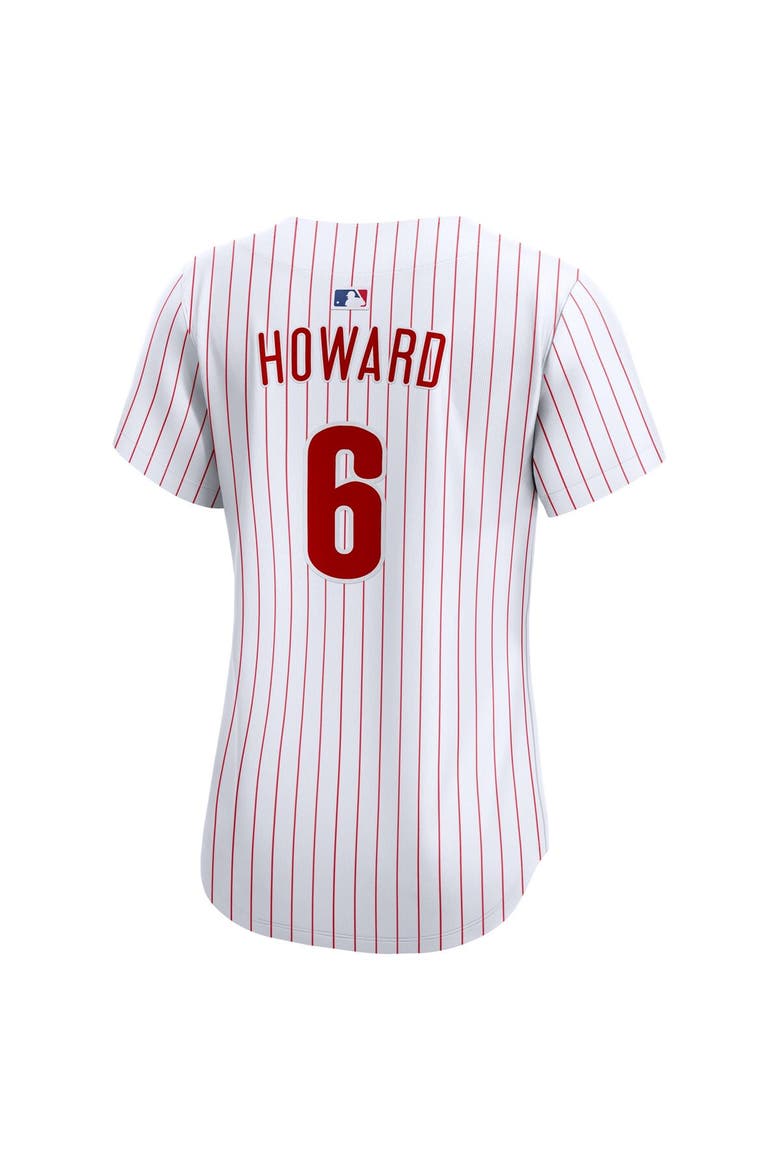 Women's  Nike Ryan Howard White Philadelphia Phillies Limited Jersey, Alternate, color, White