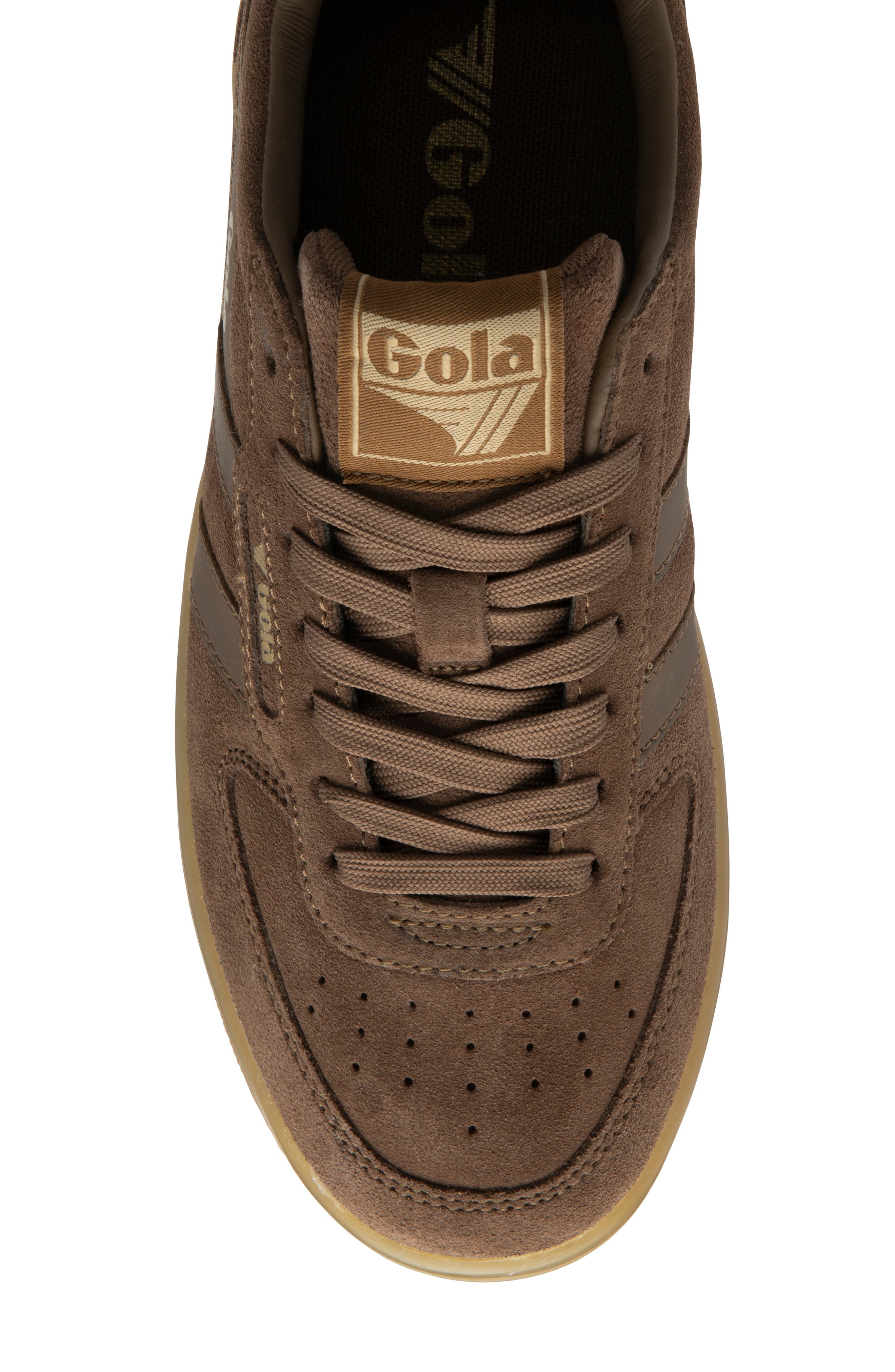 Gola Hawk 86 Sneaker, Alternate, color, Otter/ Gum