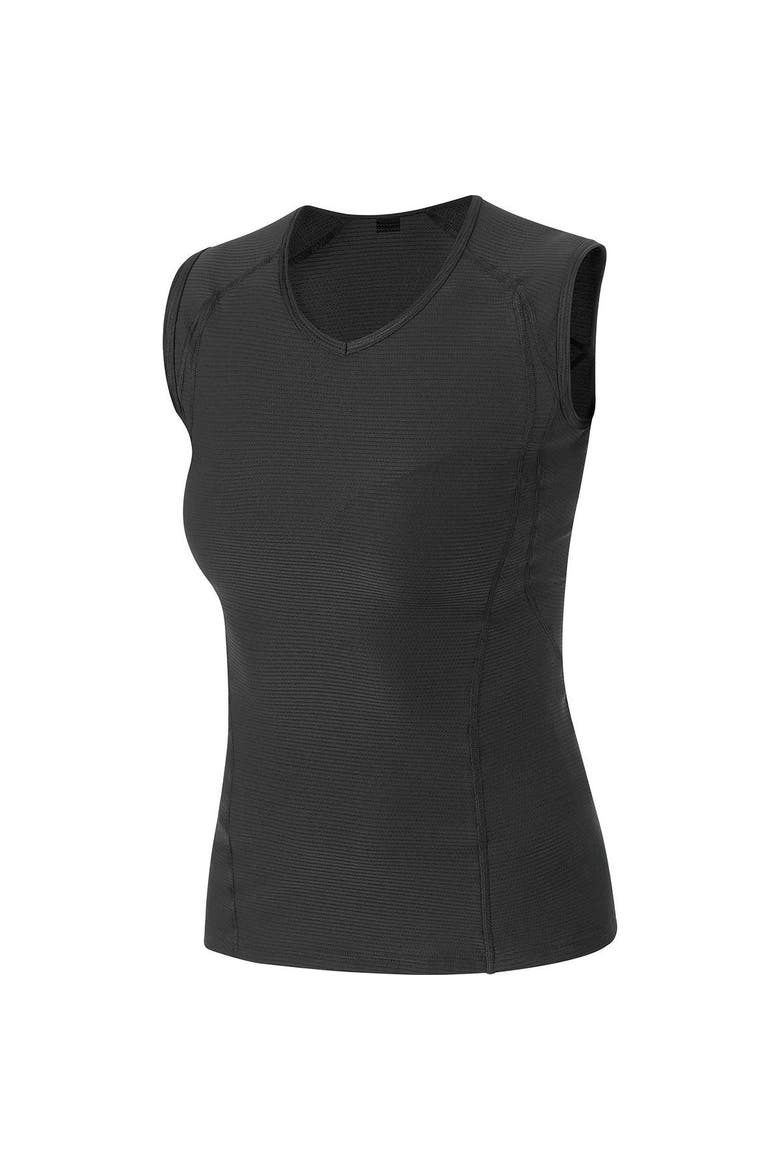 Base Layer Sleeveless Shirt - Women's, Main, color, Black