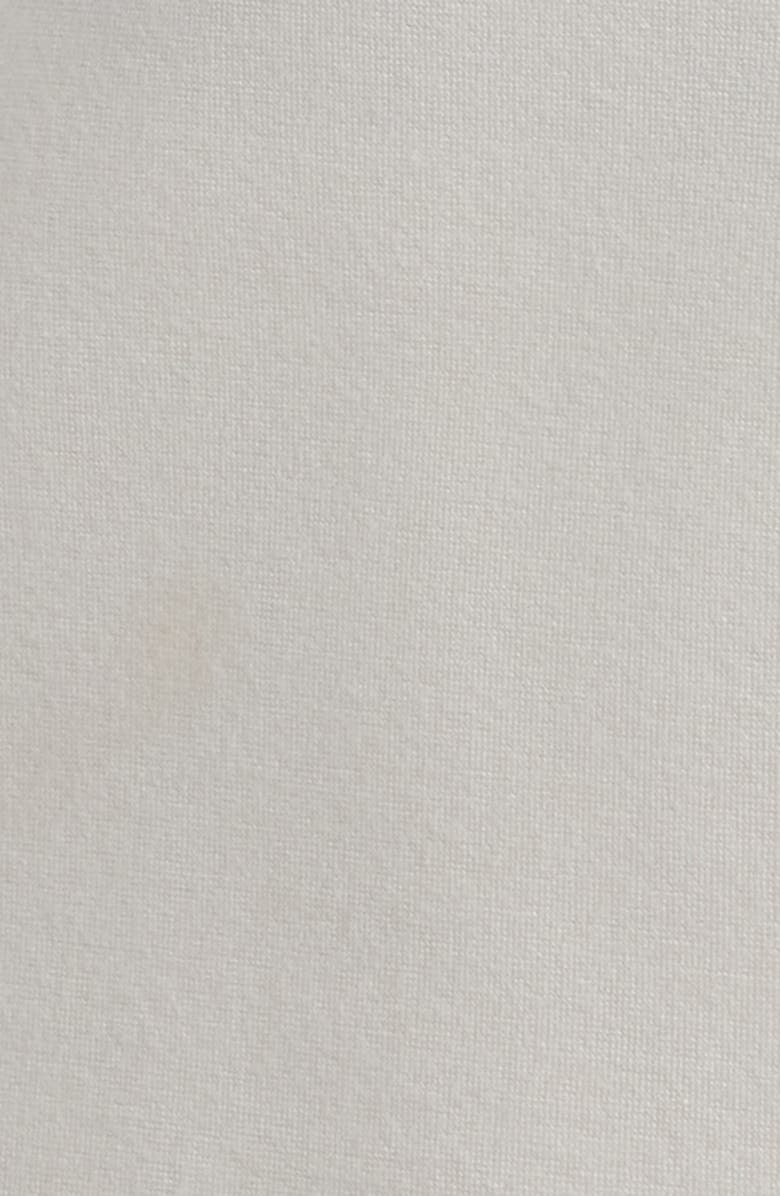 AK ANNE KLEIN Round Neck Top, Alternate, color, White Dove