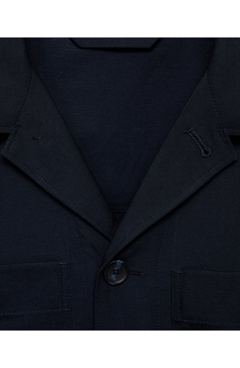 MANGO Tencell<sup>®</sup> Lyocell & Linen Shirt Jacket, Alternate, color,