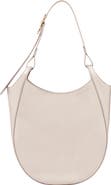 Longchamp Large Le Foulonne Leather Hobo Bag