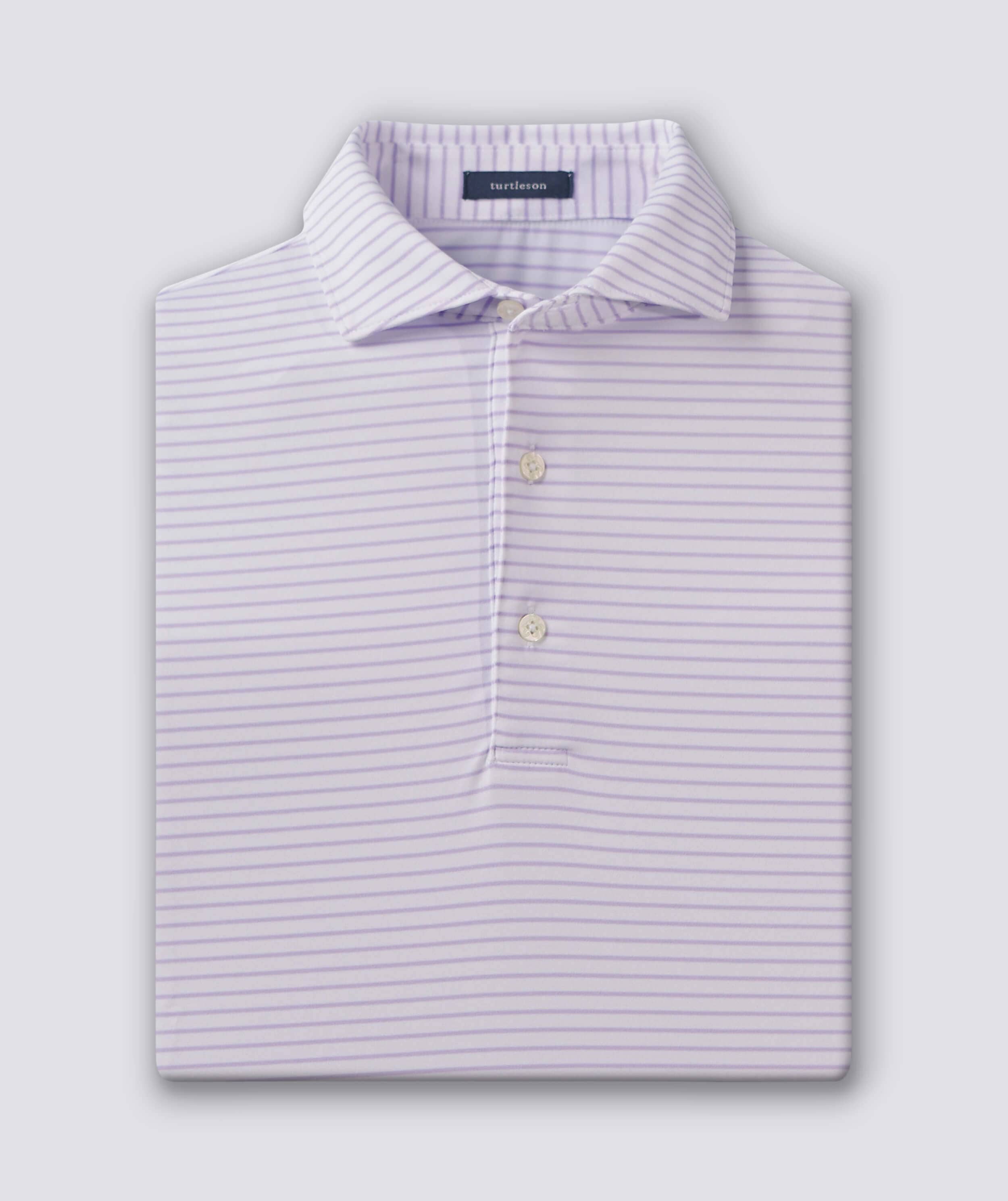 Dylan Stripe Performance Polo - image 3