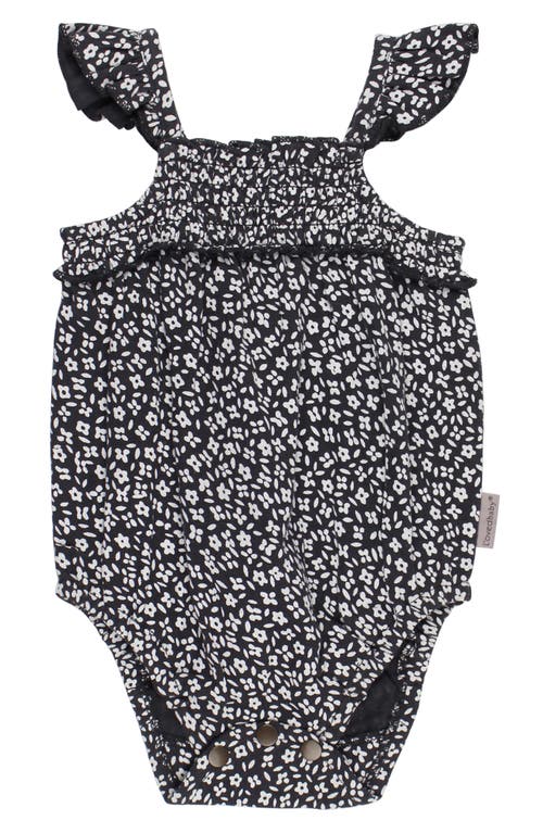 L'ovedbaby Floral Organic Cotton Gauze Bubble Romper In Chia Floral