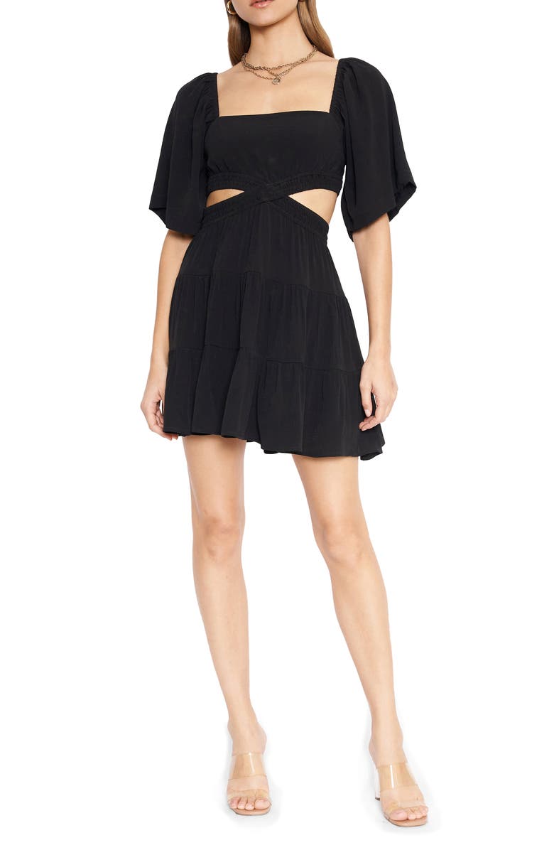 4SI3NNA Oakley Cutout Minidress, Main, color,