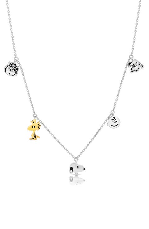 x Peanuts® Snoopy & the Gang Charm Necklace