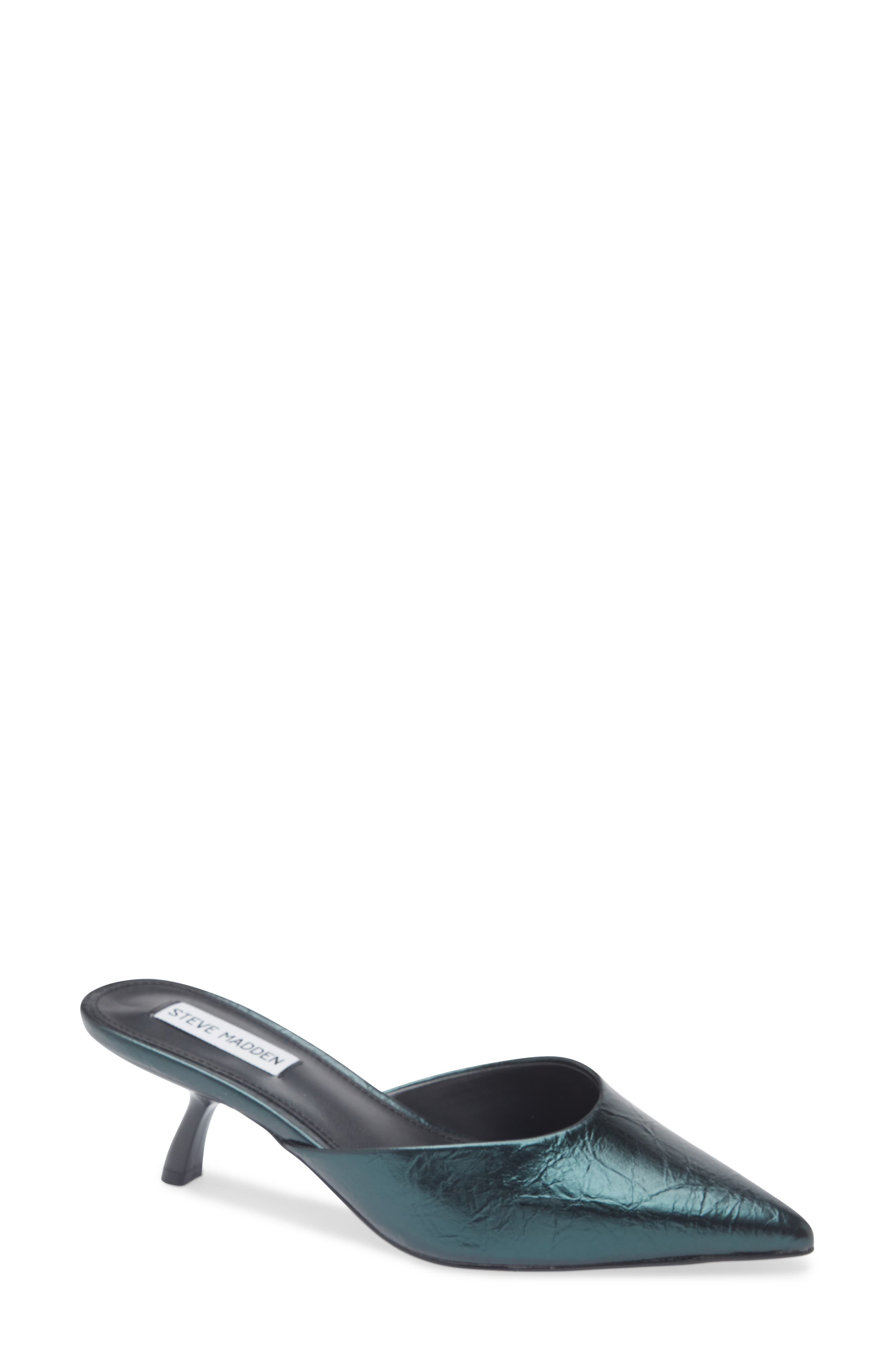 Mariano Metallic Mule, Main, color, GREEN