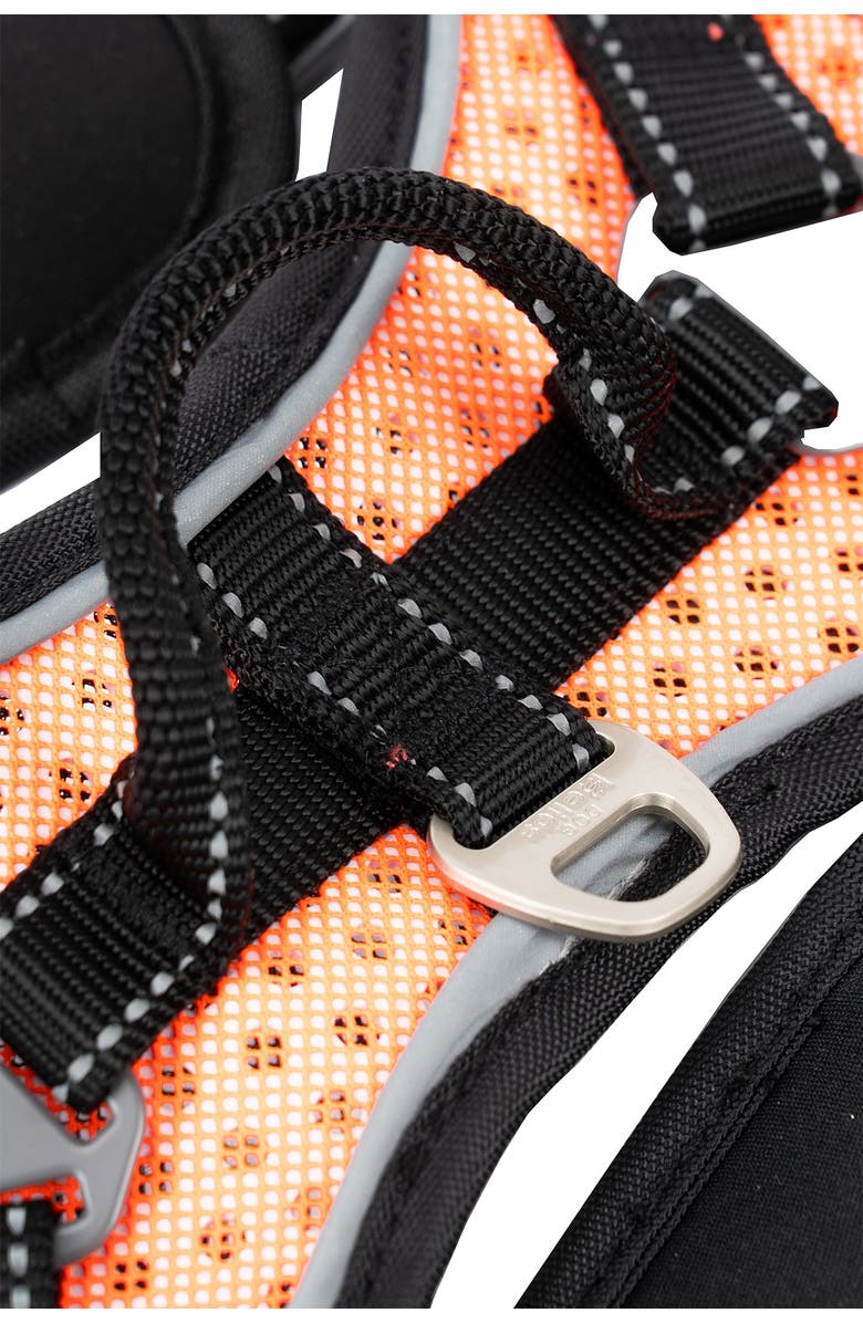PET LIFE Dog Helios 'Scorpion' Sporty High-Performance Free-Range Dog Harness - Small, Alternate, color, Orange