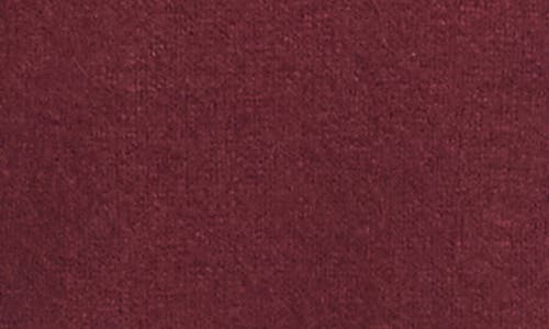 Karen Kane Mixed Media Layered Sweater In Burgundy