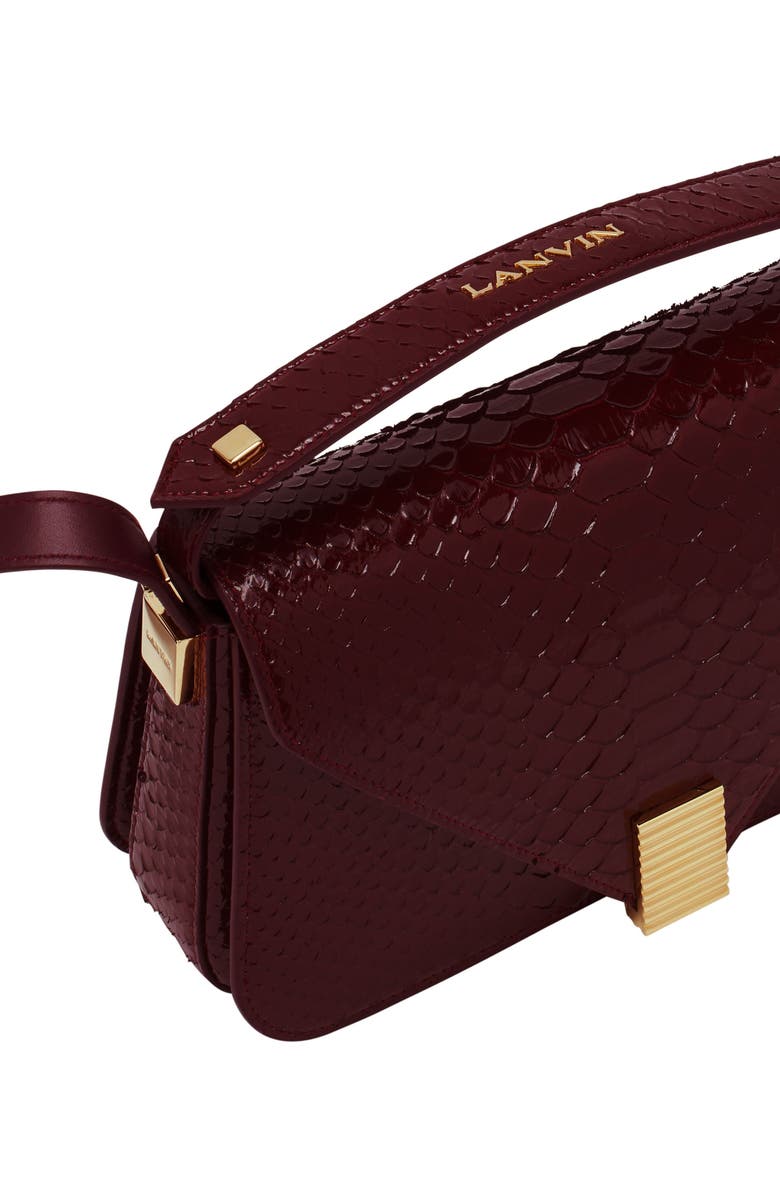 Lanvin Concerto Arpege Python Bag, Alternate, color,