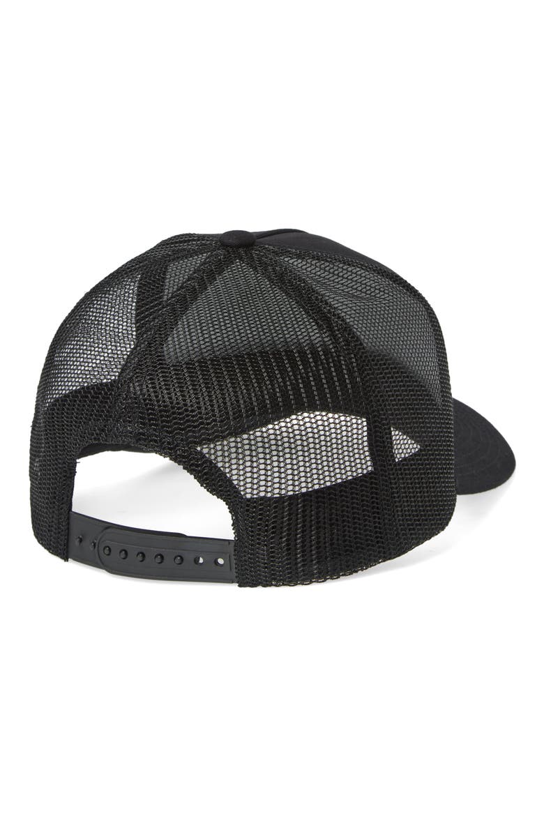 Gibson NetPlus® Trucker Hat, Alternate, color, BLACK/ BLACK