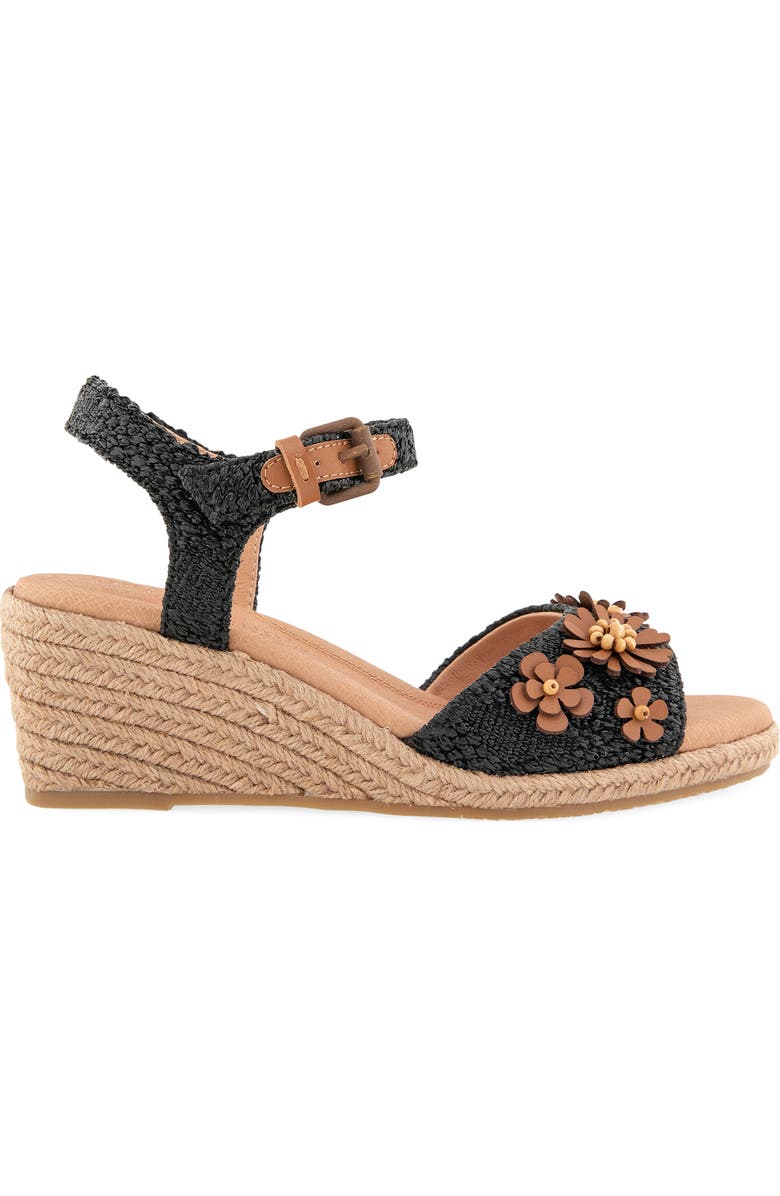 Gentle Souls Gibson Espadrille Ankle Strap Platform Wedge Sandal, Alternate, color,