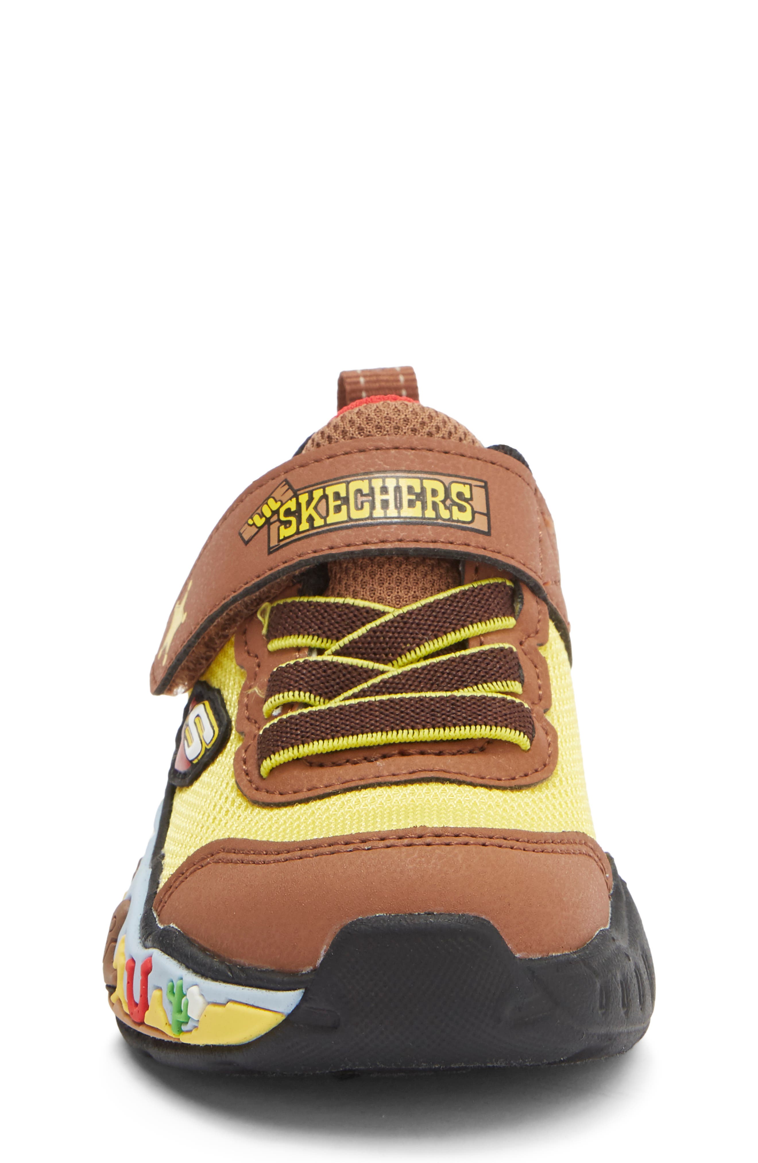 Kids' Play Scene Sneaker, Alternate, color, BROWN MULTI