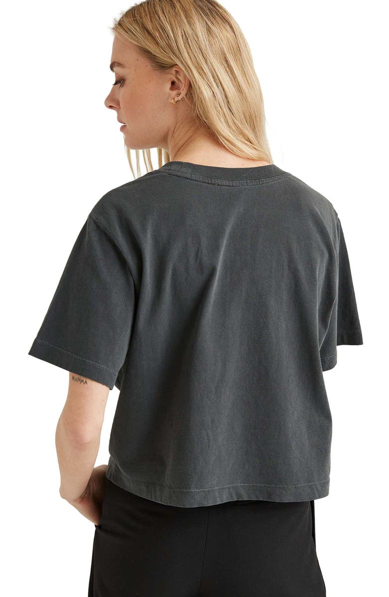 Richer Poorer The Relaxed Crop Tee, Alternate, color, Stretch Limo