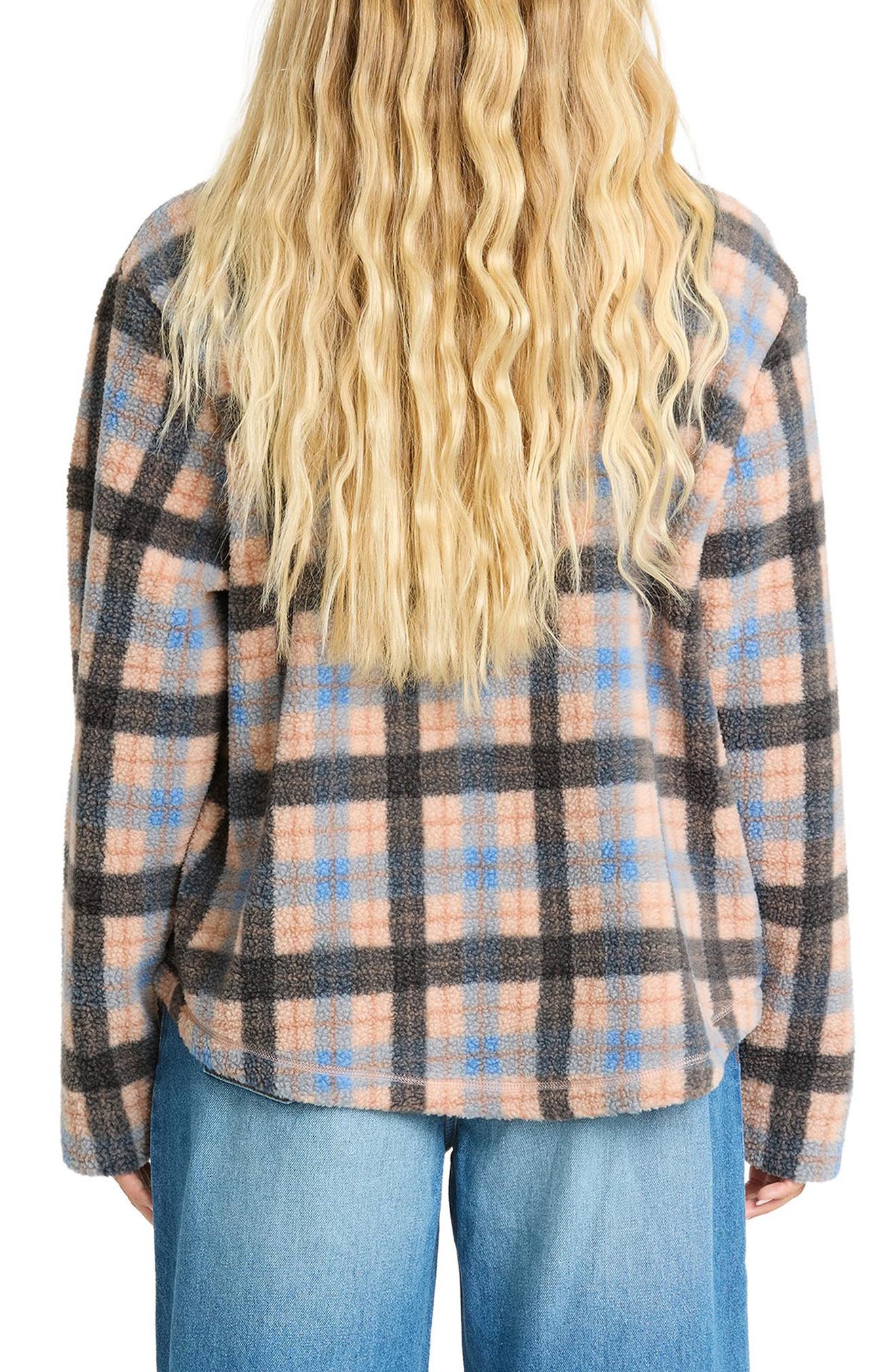 Billabong Breezy Sherpa Shacket (Women) | Nordstrom
