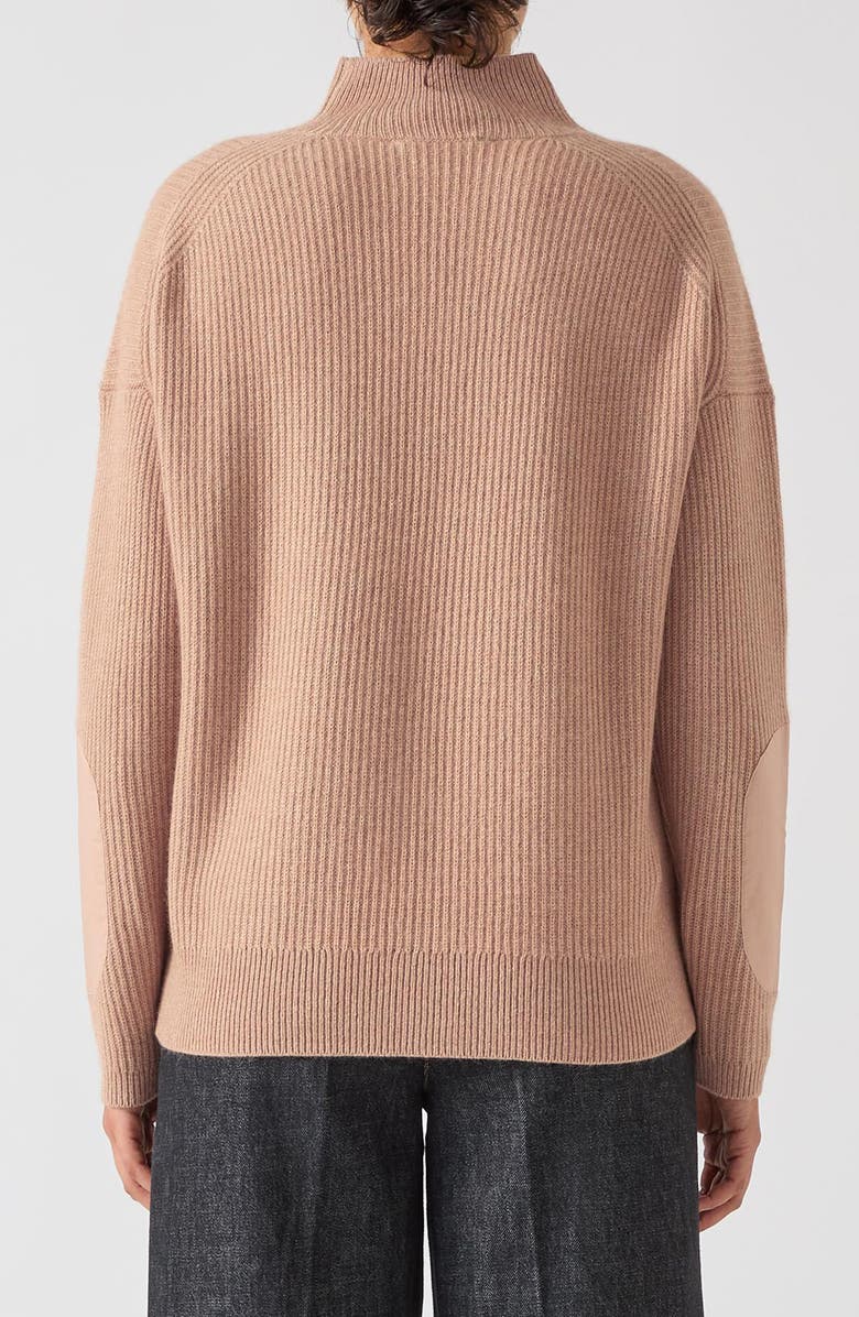 LK Bennett Everly Mock Neck Utility Sweater, Alternate, color, 