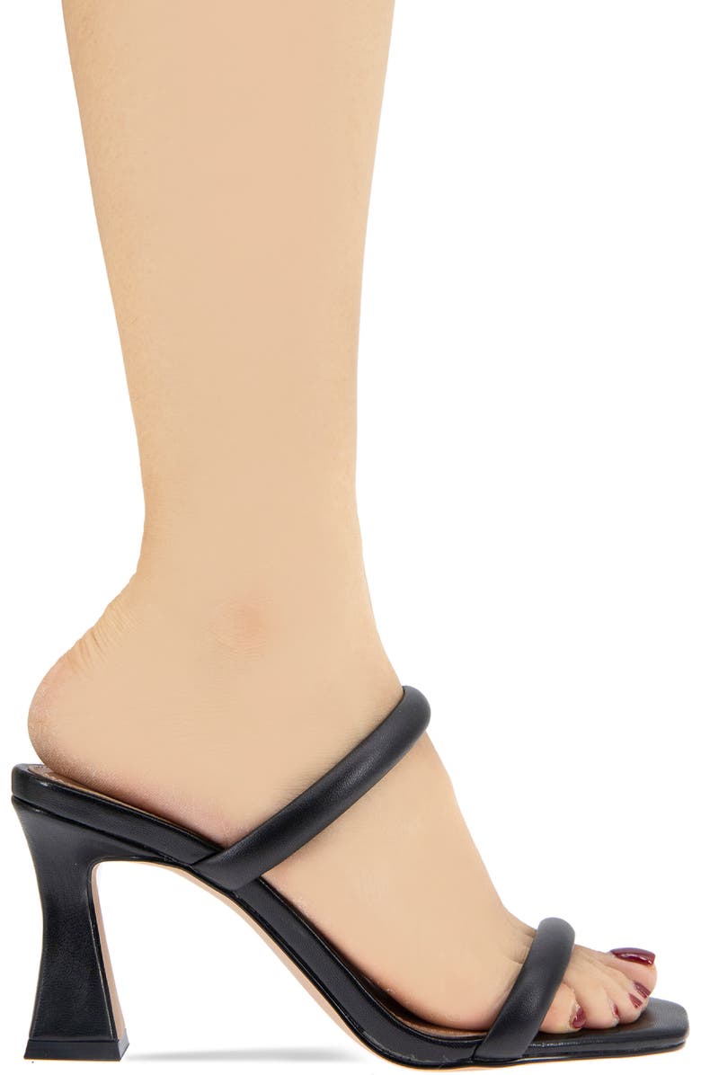 BCBGeneration Rooby Square Toe Sandal, Alternate, color, Black