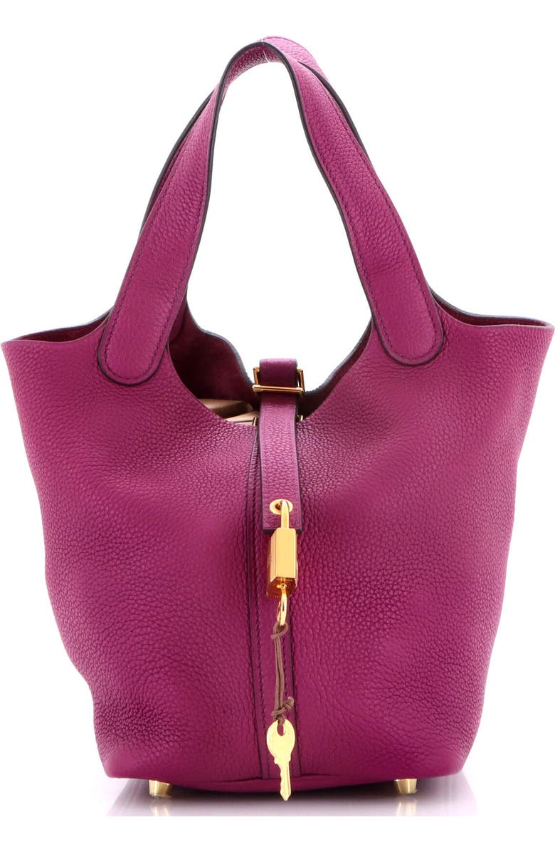 Pre-Owned Hermes Picotin Lock Bag Maurice PM, Main, color, Anemone