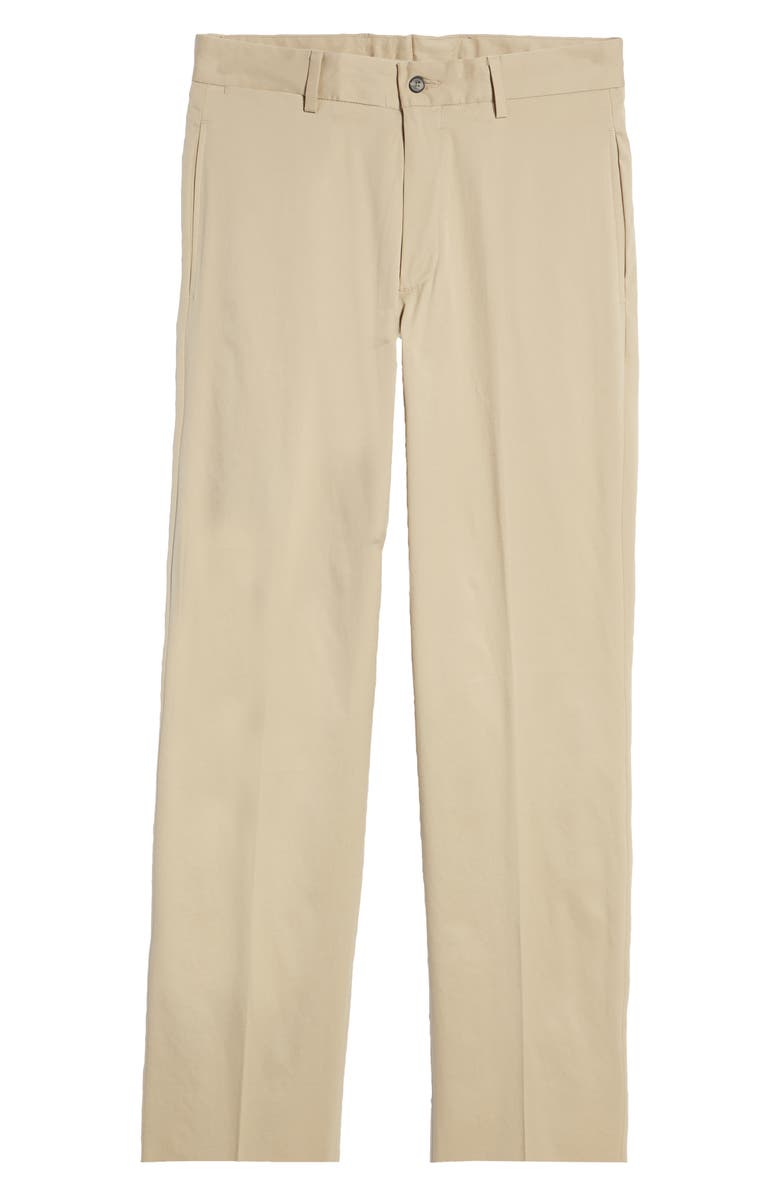 Berle Charleston Khakis Cotton Stretch Twill Chino Pants, Alternate, color, Khaki