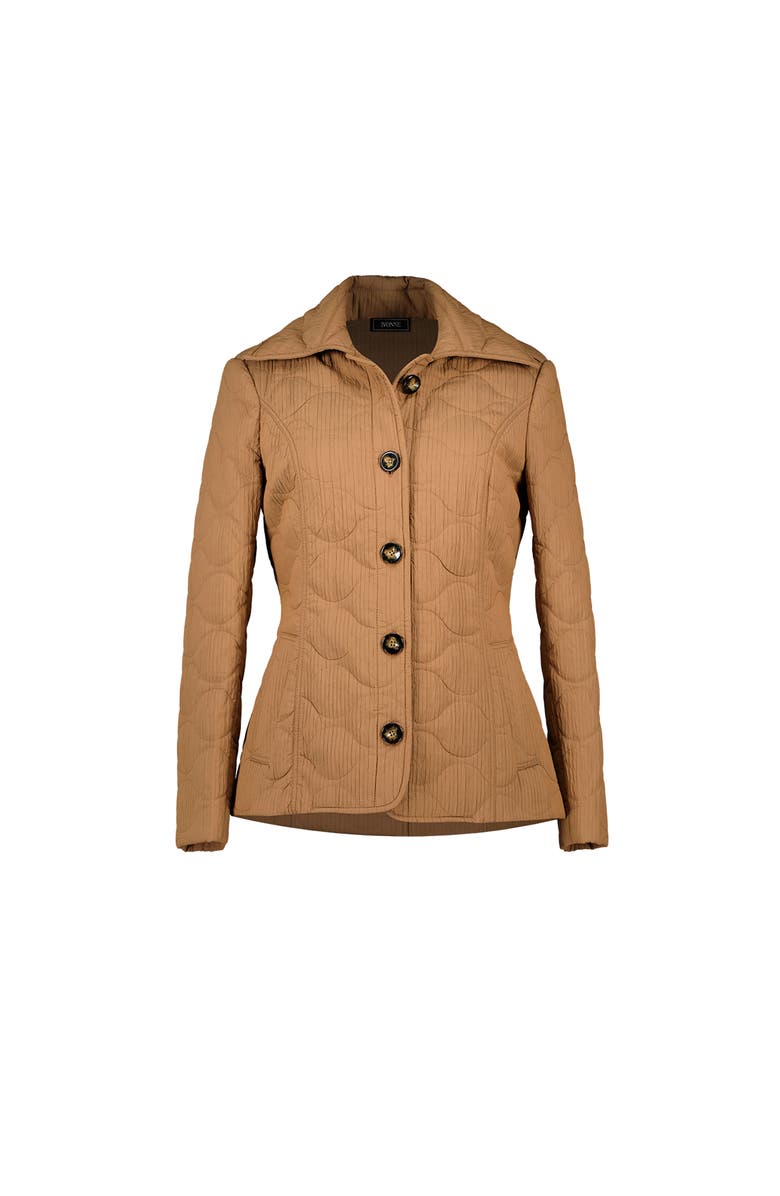 IVONNE Padded Jacket, Alternate, color, Brown