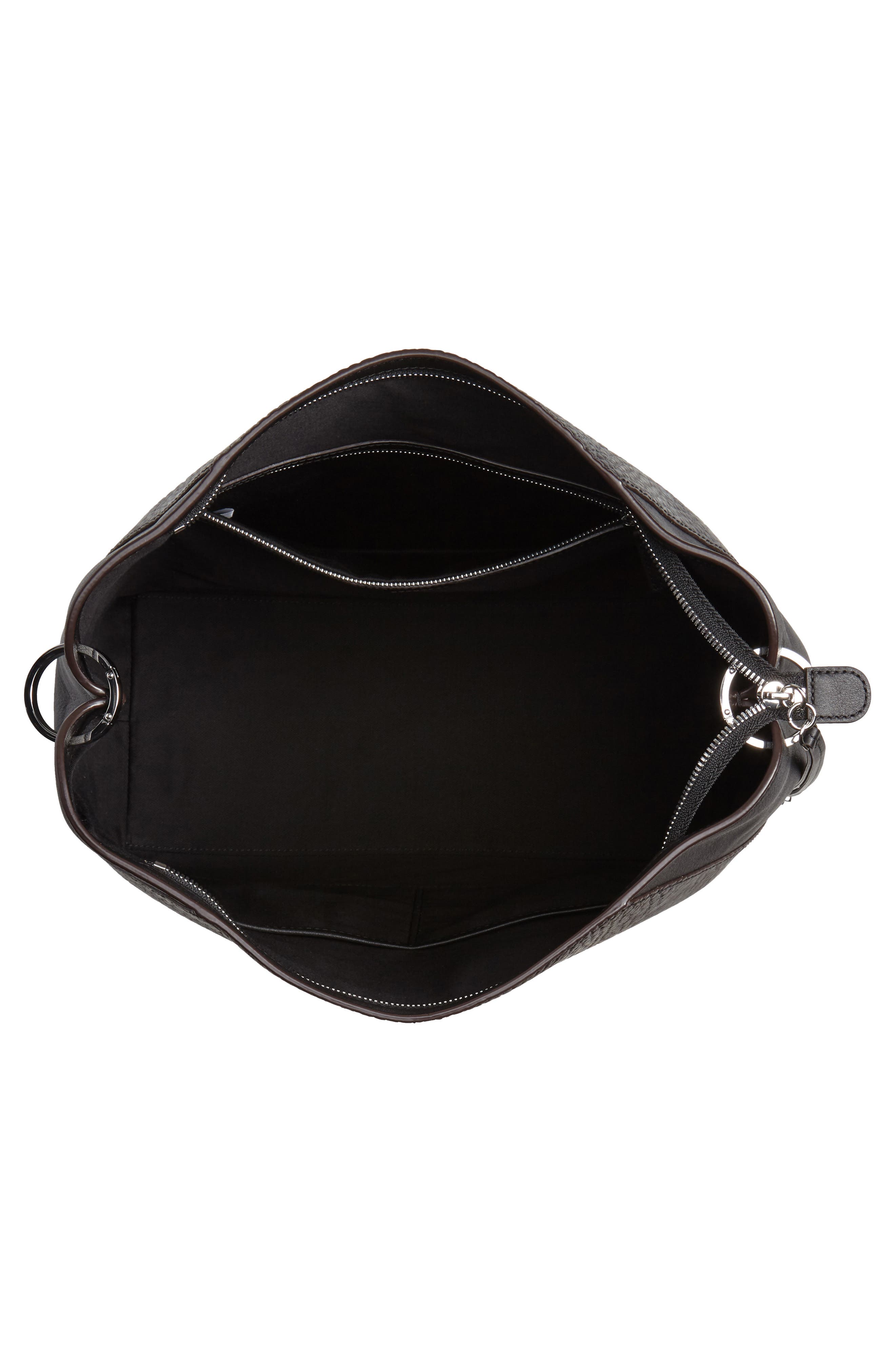 MCM Large Klara Visetos Coated Canvas Hobo, Alternate, color, 