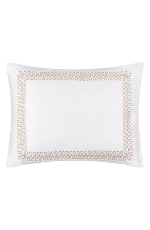 Astor Braid Matelassé Sham