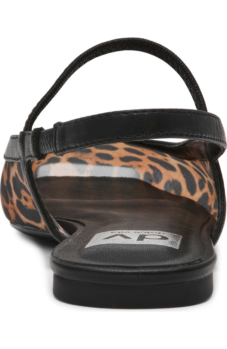 DV by Dolce Vita Fiera Slingback Flat, Alternate, color, Leopard