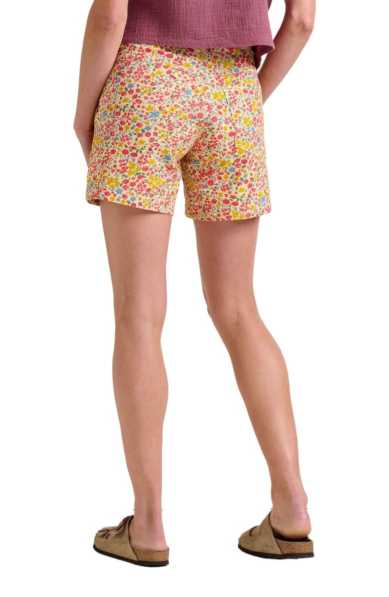 Toad & Co Earthworks Camp Short, Alternate, color, Straw Ditsy Print