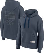 FANATICS Women's Fanatics Navy Team USA Elements Future Ground Subtle Tonal Pullover Hoodie